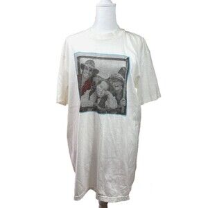 VTG Stedman‎ Super Hi Cru Ballad Of The Sad Cafe Movie Crew Tee L USA 1990 NWOT